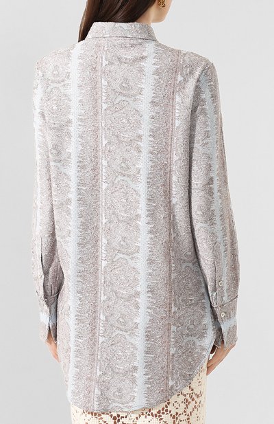 Хлопковая рубашка ACNE STUDIOS, арт. AC0223/W, фото 4