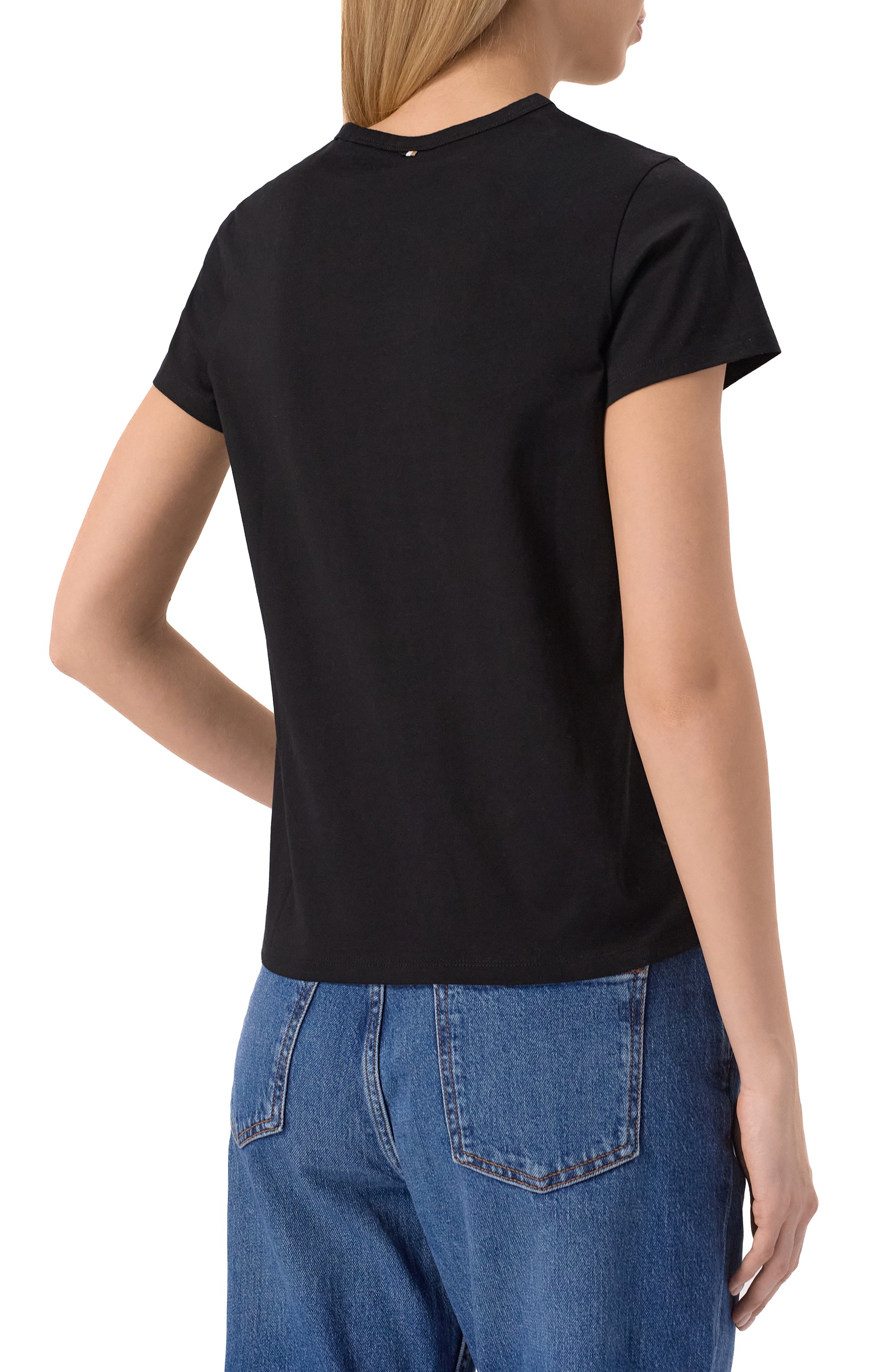 Хлопковая футболка BOSS, арт. 50534800, фото 4