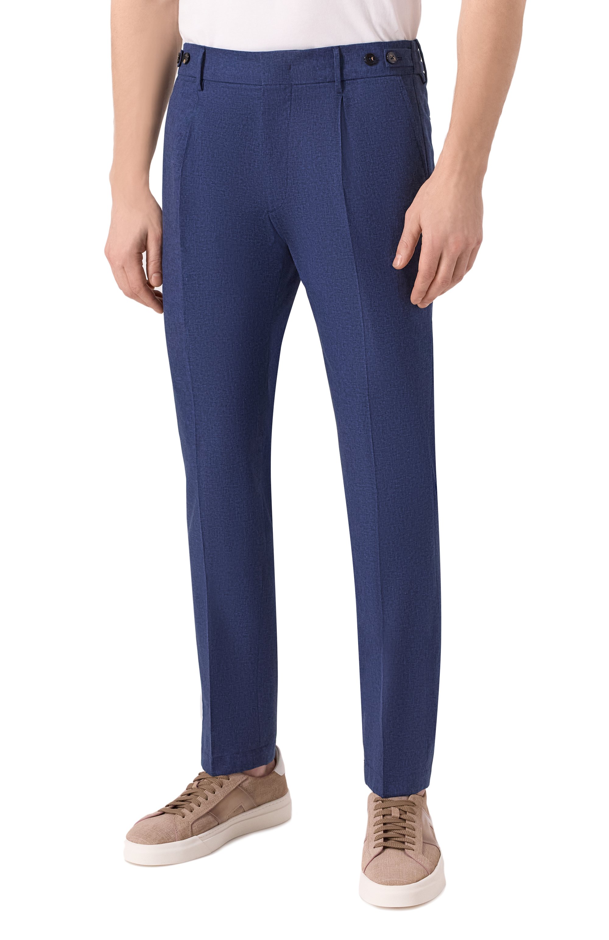 Брюки из шерсти и хлопка BERWICH, арт. BERT0/GB1866, фото 3