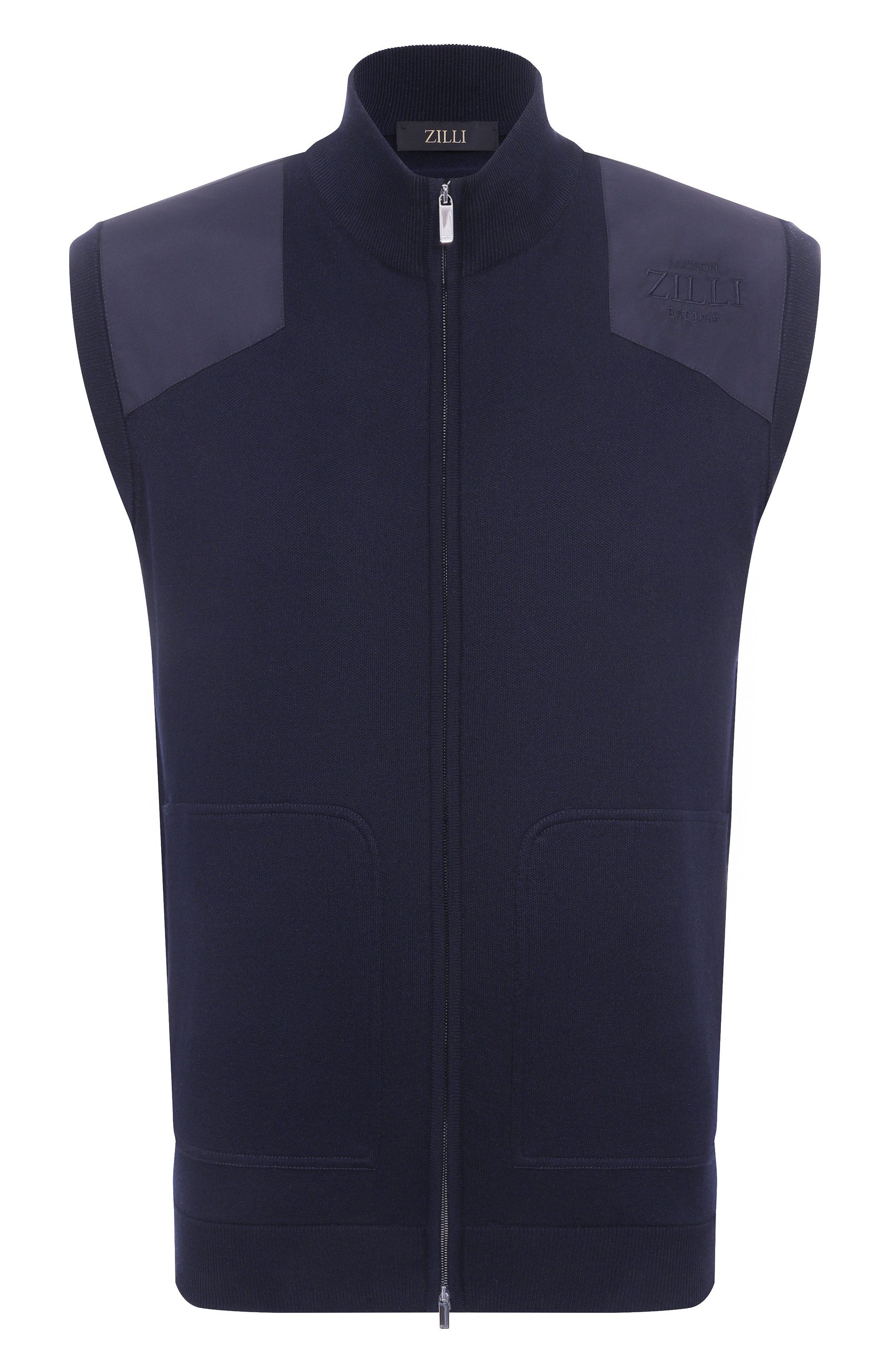 Жилет из хлопка и шелка ZILLI, арт. JSG001M0142VSDE00, фото 1