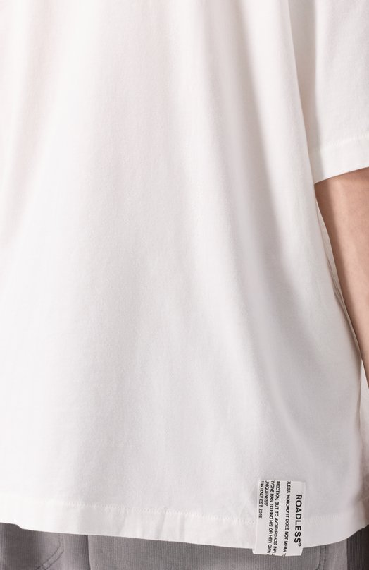 Хлопковая футболка Roadless RSS-TS Белый  RSS-TS Фото 5