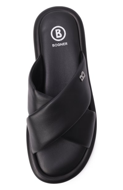 Кожаные шлепанцы portofino BOGNER, арт. 12625151, фото 5