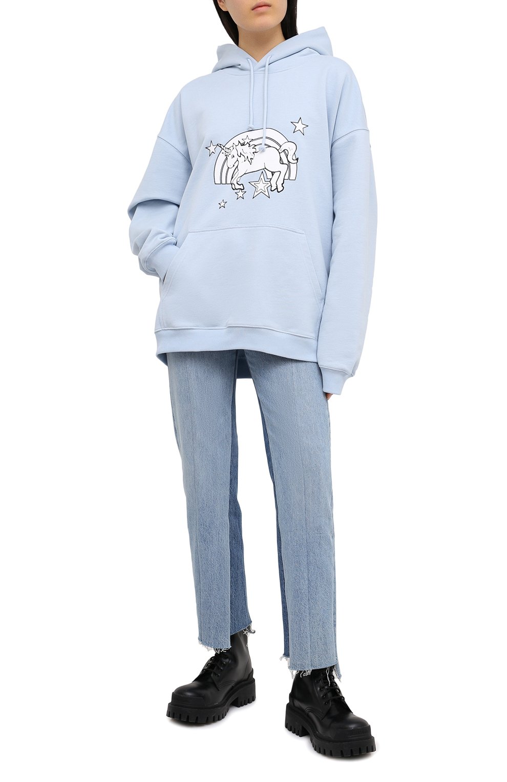 Хлопковое худи VETEMENTS, арт. UE51TR400X 1601/W, фото 2