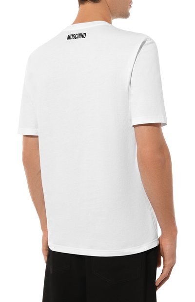 Хлопковая футболка MOSCHINO, арт. J0706/5241, фото 4