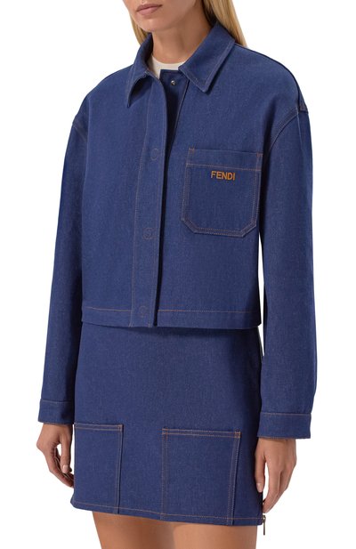 Джинсовая куртка FENDI, арт. FLF856/A0HS, фото 3