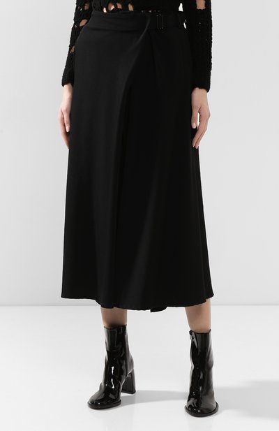 Шерстяная юбка YOHJI YAMAMOTO, арт. NC-P13-100, фото 3