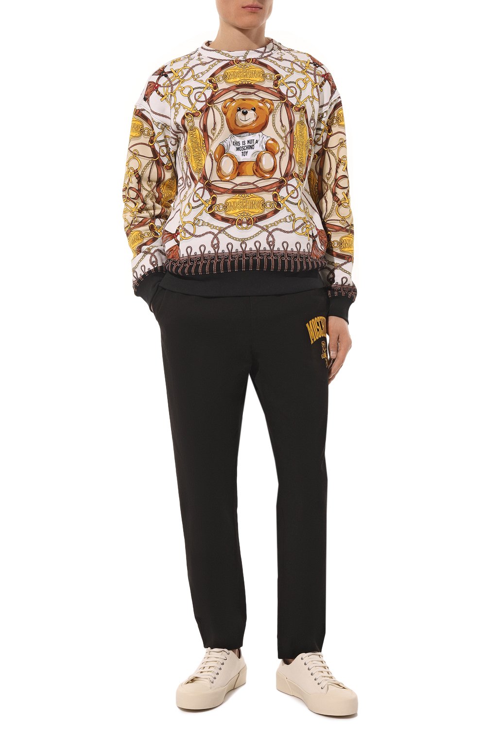 Хлопковый свитшот MOSCHINO, арт. V1711/5227, фото 2