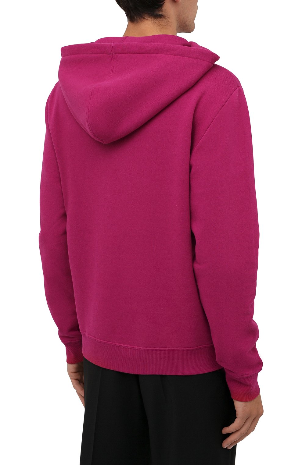 Хлопковое худи SAINT LAURENT, арт. 666166/YBQZ2, фото 4