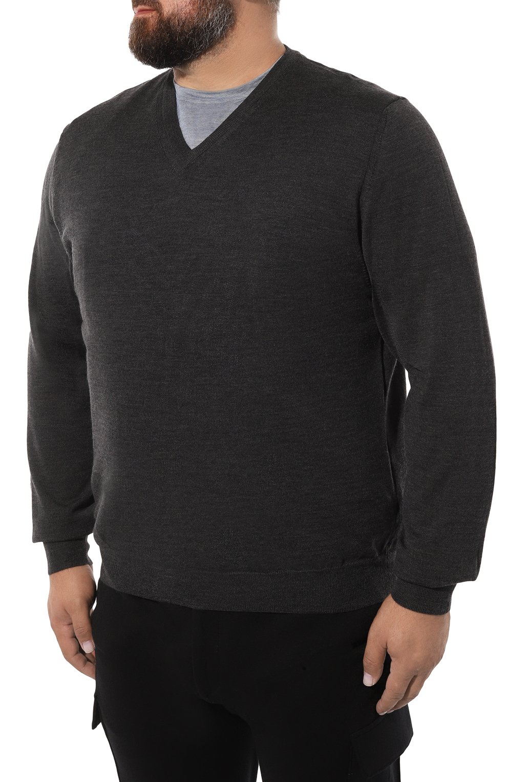 Шерстяной пуловер CANALI, арт. C0029B/MK00077, фото 3