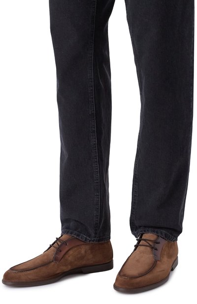 Замшевые дезерты malibu SANTONI, арт. MGAG19156DKTG0BT, фото 3