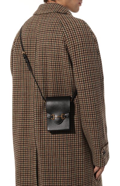 Кожаная сумка gucci horsebit 1955 GUCCI, арт. 625615 0YK0G, фото 2