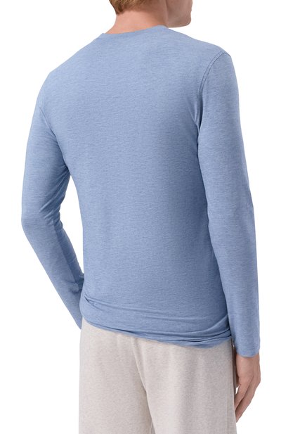 Лонгслив ZIMMERLI голубого цвета по цене 18500 руб., арт. 718-8252, фото 4 Лонгслив ZIMMERLI, арт. 718-8252, фото 4