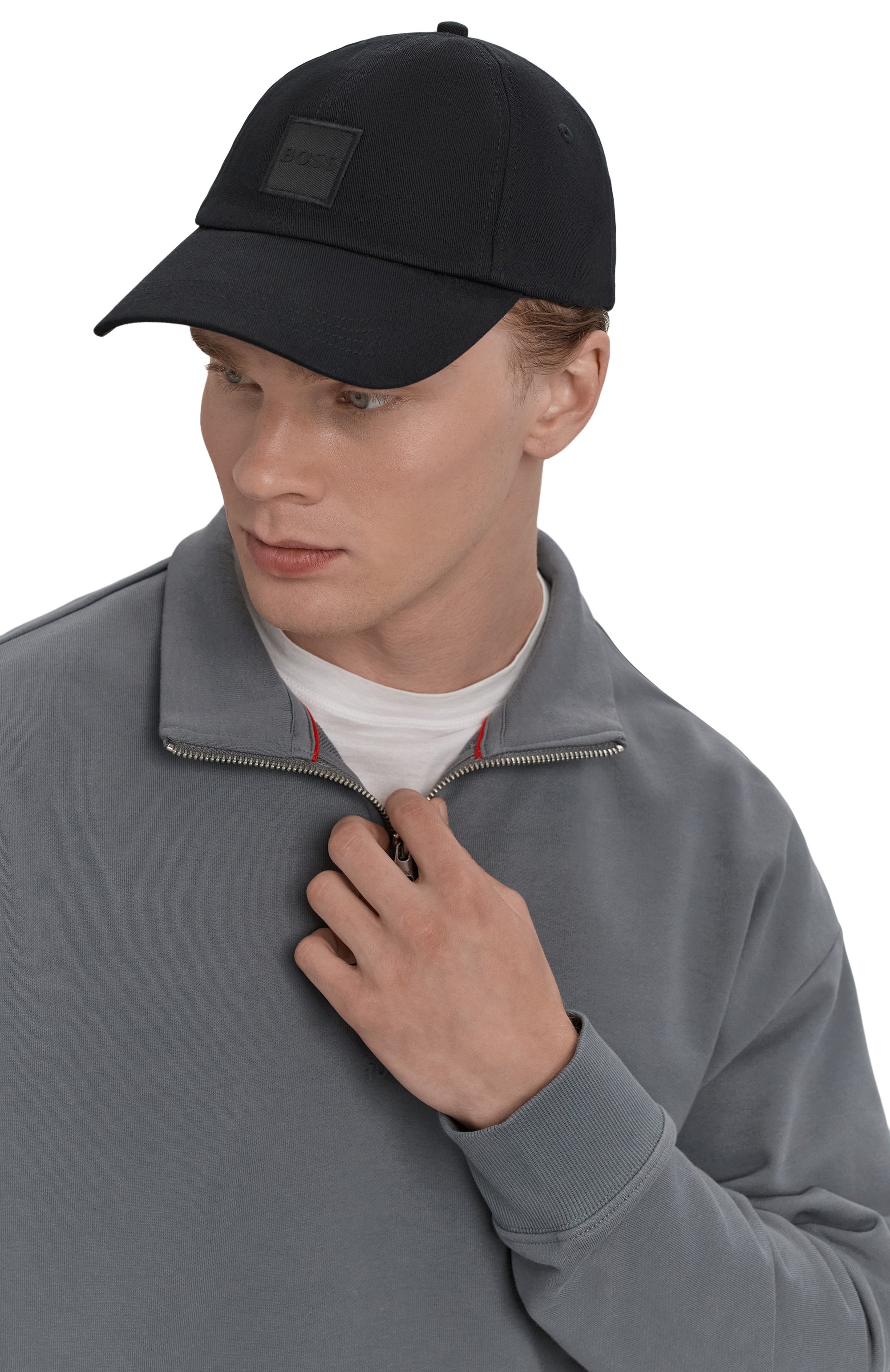 Хлопковая бейсболка BOSS ORANGE, арт. 50535555, фото 2