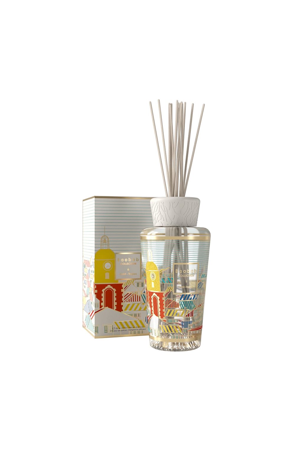 Диффузор my first baobab saint-tropez (250ml) BAOBAB бесцветного цвета по цене 12550 руб., арт. 5415198488311, фото 2 Диффузор my first baobab saint-tropez (250ml) BAOBAB, арт. 5415198488311, фото 2