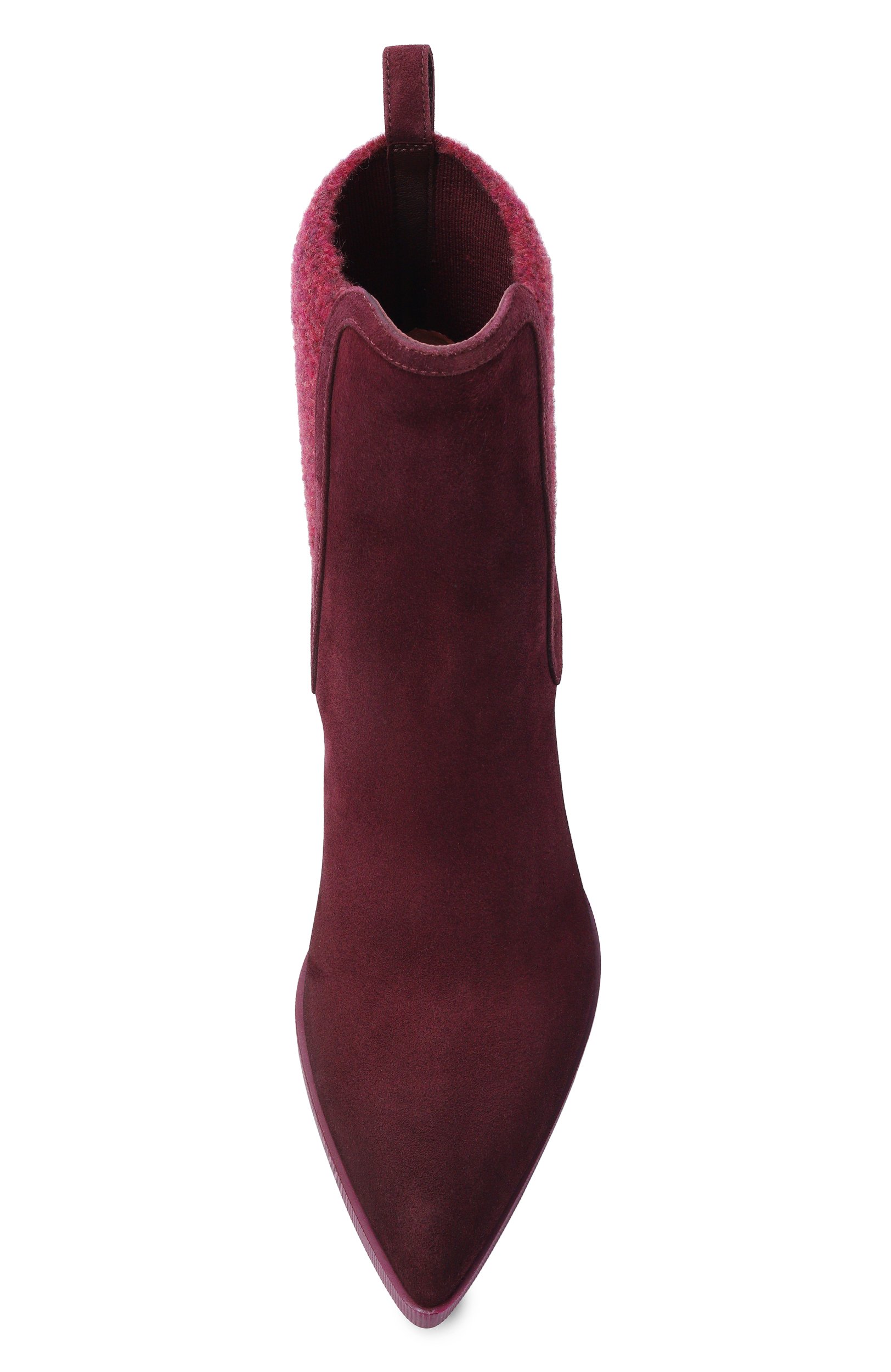 Замшевые ботильоны estelle 65 SANTONI, арт. WTEG72444PC4NMGS, фото 6