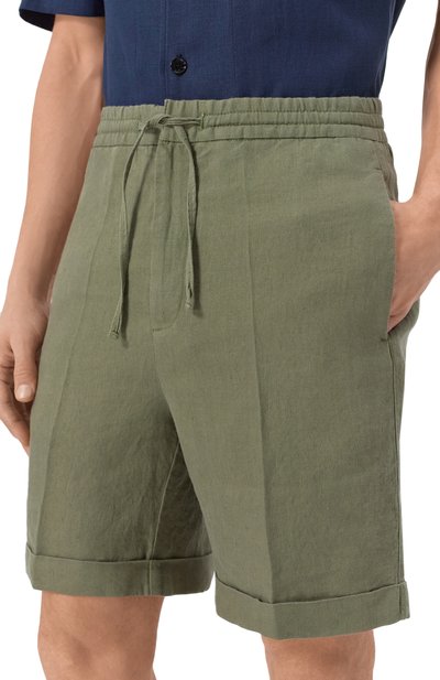 Льняные шорты CANALI, арт. 95606/SG03202, фото 5