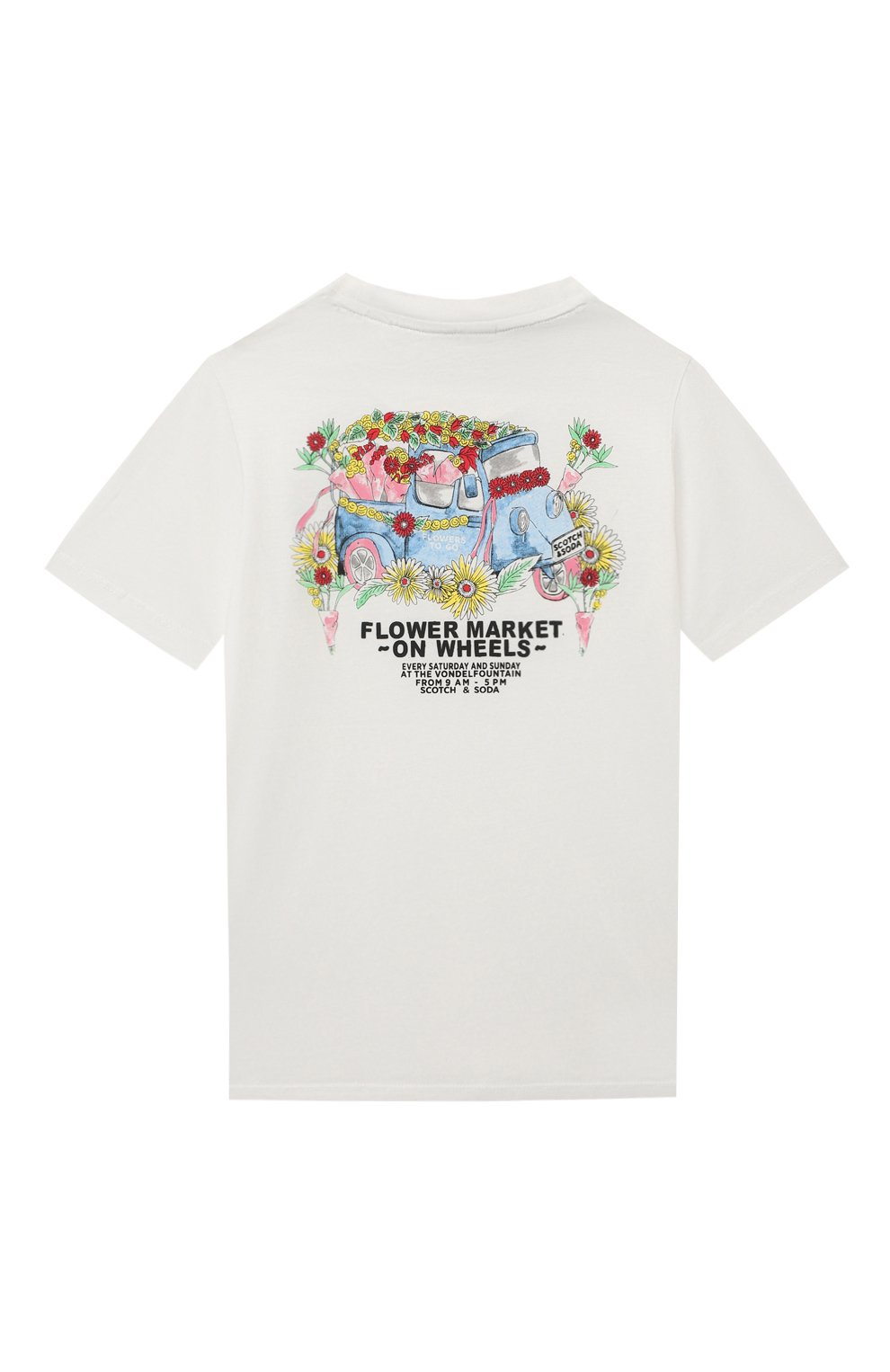 Хлопковая футболка SCOTCH AND SODA, арт. 170667-23-SSGM-D51, фото 2