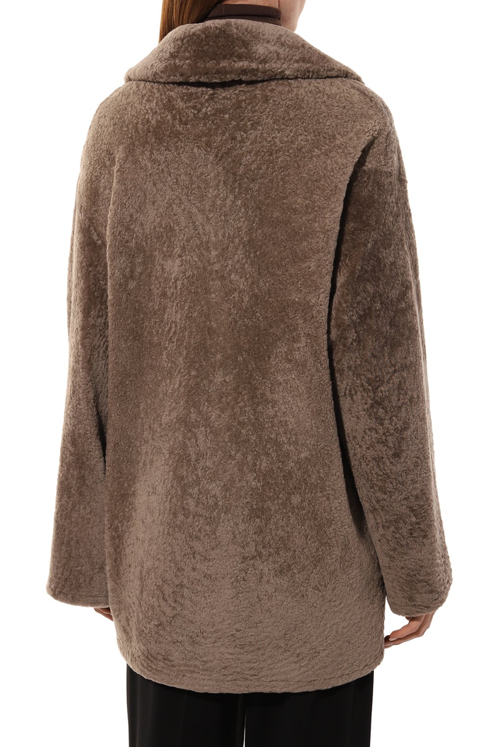 Дубленка из овчины MANZONI24, арт. 24M1213-S23N, фото 4