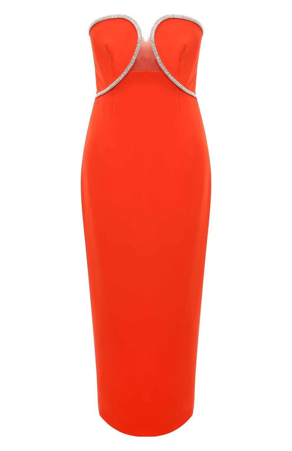 Платье с отделкой стразами SELF-PORTRAIT, ар�т. RS23-010M-R, фото 1