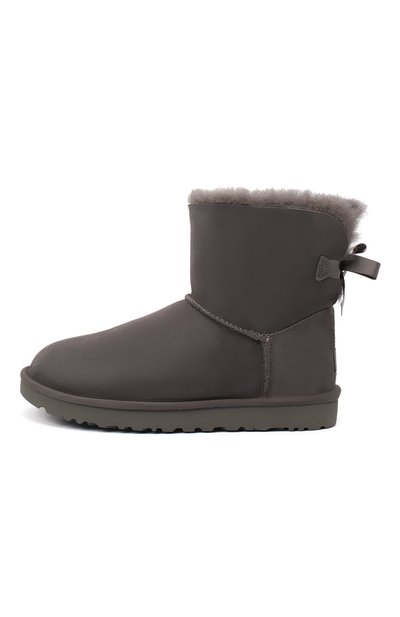 Замшевые сапоги bailey bow UGG серого цвета по цене 23650 руб., арт. 1016501_GREY, фото 3 Замшевые сапоги bailey bow UGG, арт. 1016501_GREY, фото 3