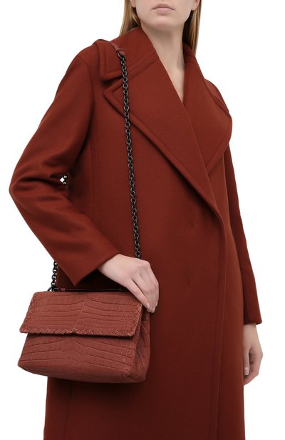 Сумка из кожи крокод ила BOTTEGA VENETA, арт. 420462/VBH81, фото 5