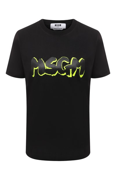 Хлопковая футболка MSGM, арт. 3441MDM206 237002, фото 1