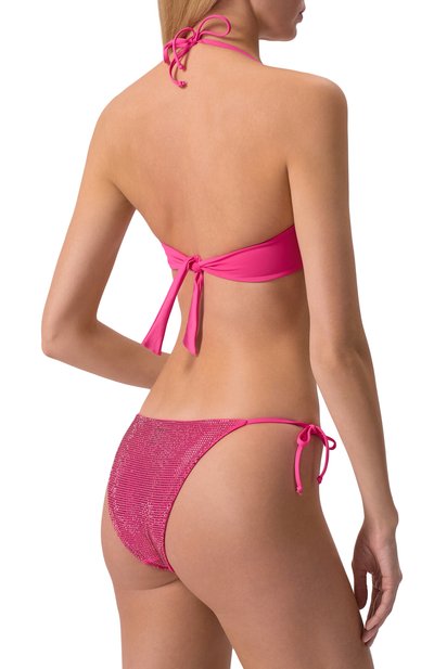 Плавки-бикини с отделкой стразами FISICO, арт. MS13MW, фото 3