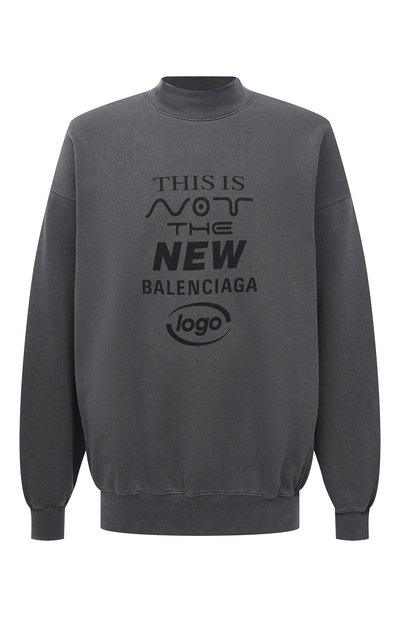 Хлопковый свитшот BALENCIAGA, арт. 652981/TKVE4, фото 1