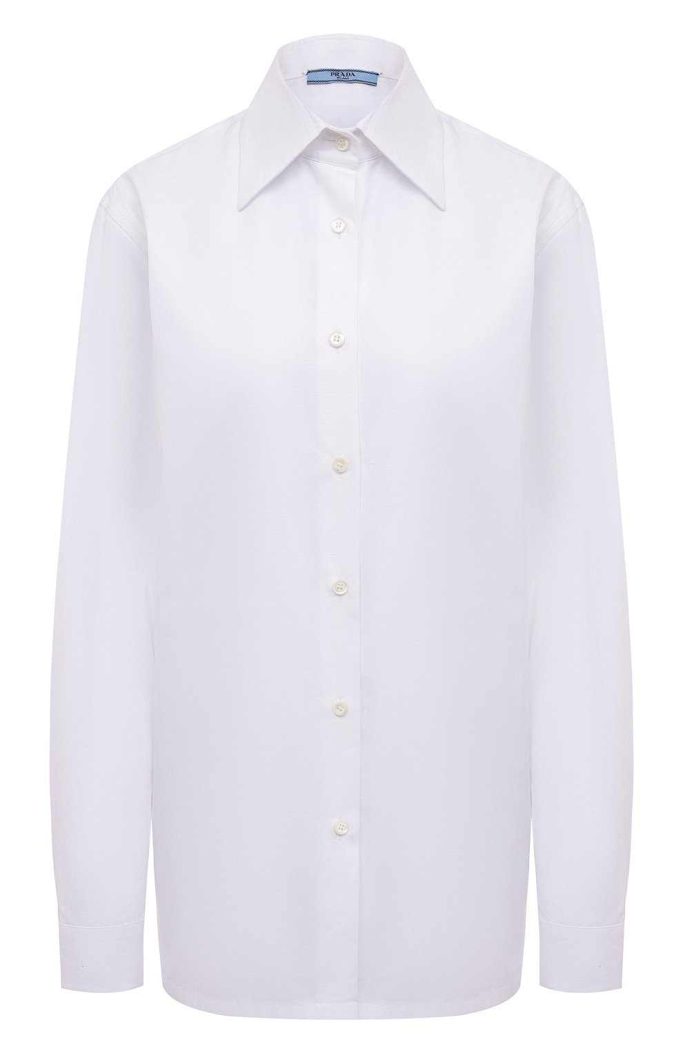 Хлопковая рубашка PRADA, арт. P405G-1XV2-F0009-221, фото 1