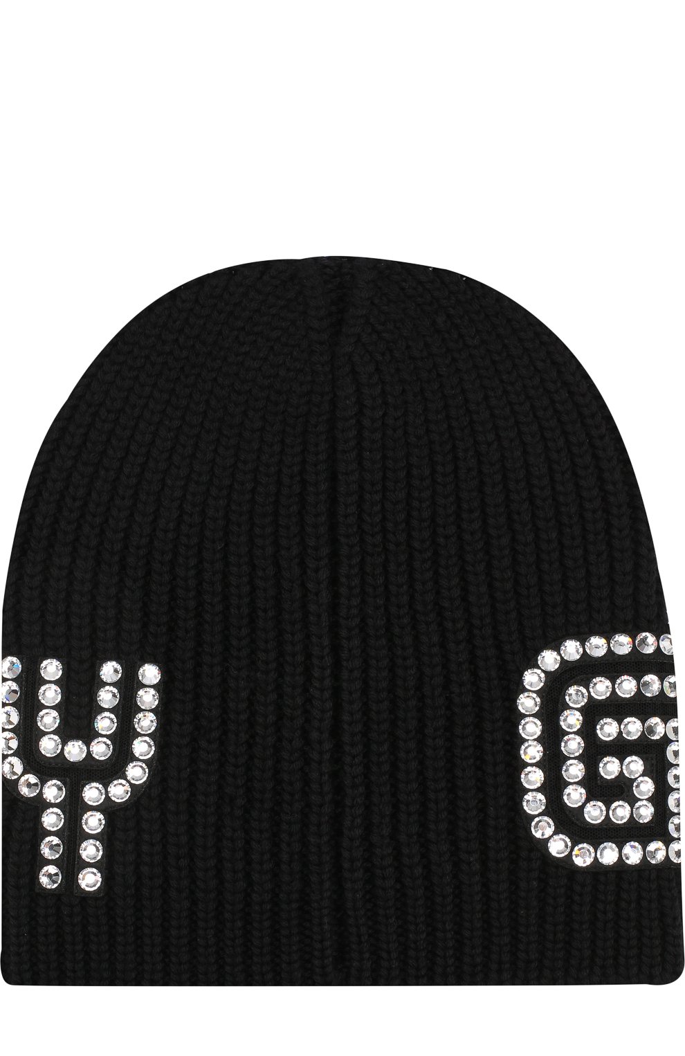 Шерстяная шапка с отделкой стразами GUCCI, арт. 528929/3GA88, фото 2