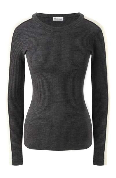 Женский шерстяной пуловер BRUNELLO CUCINELLI, арт. MD998VB500