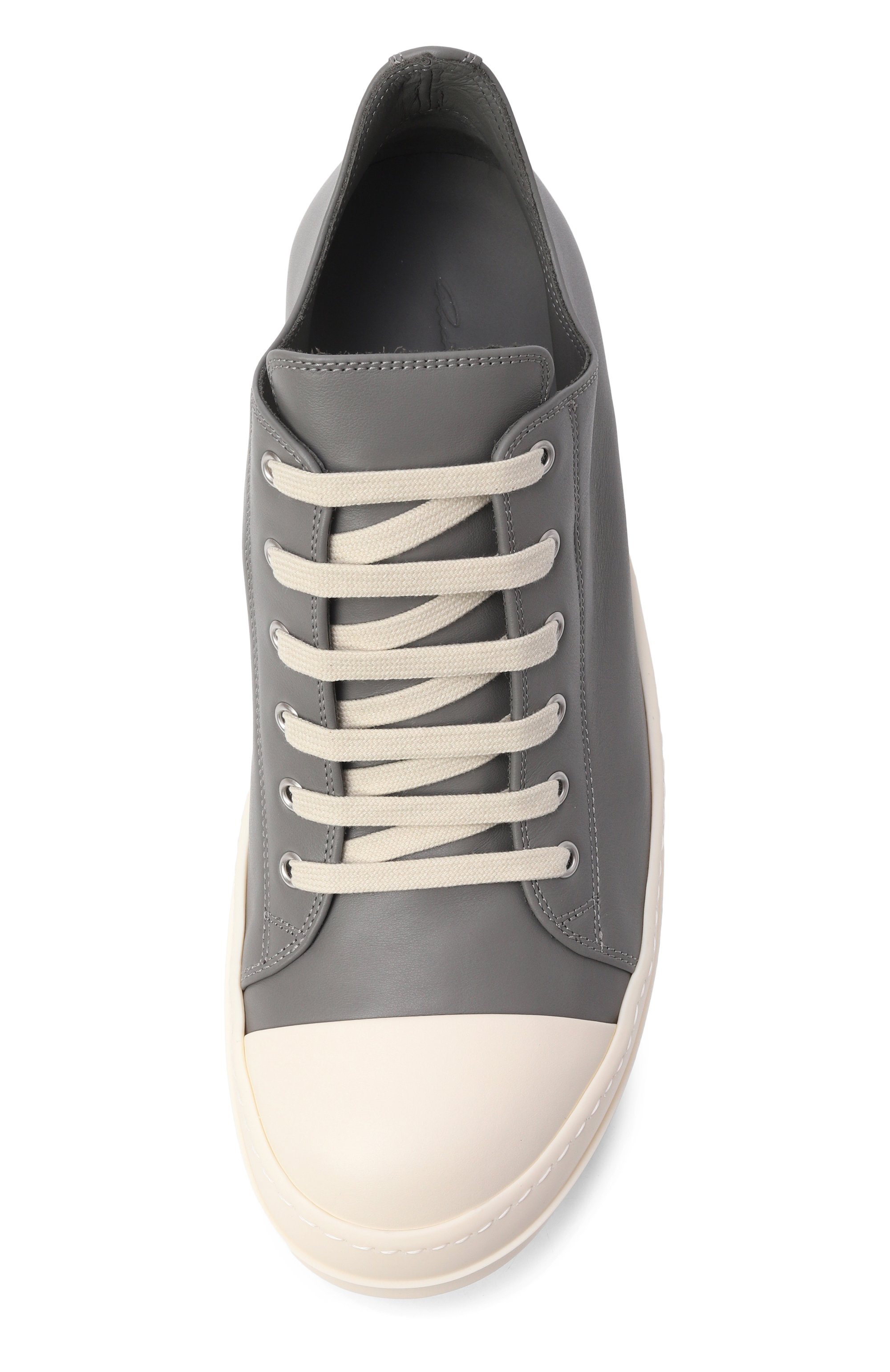 Кожаные кеды temple RICK OWENS, арт. RU01F2891/LC0, фото 5