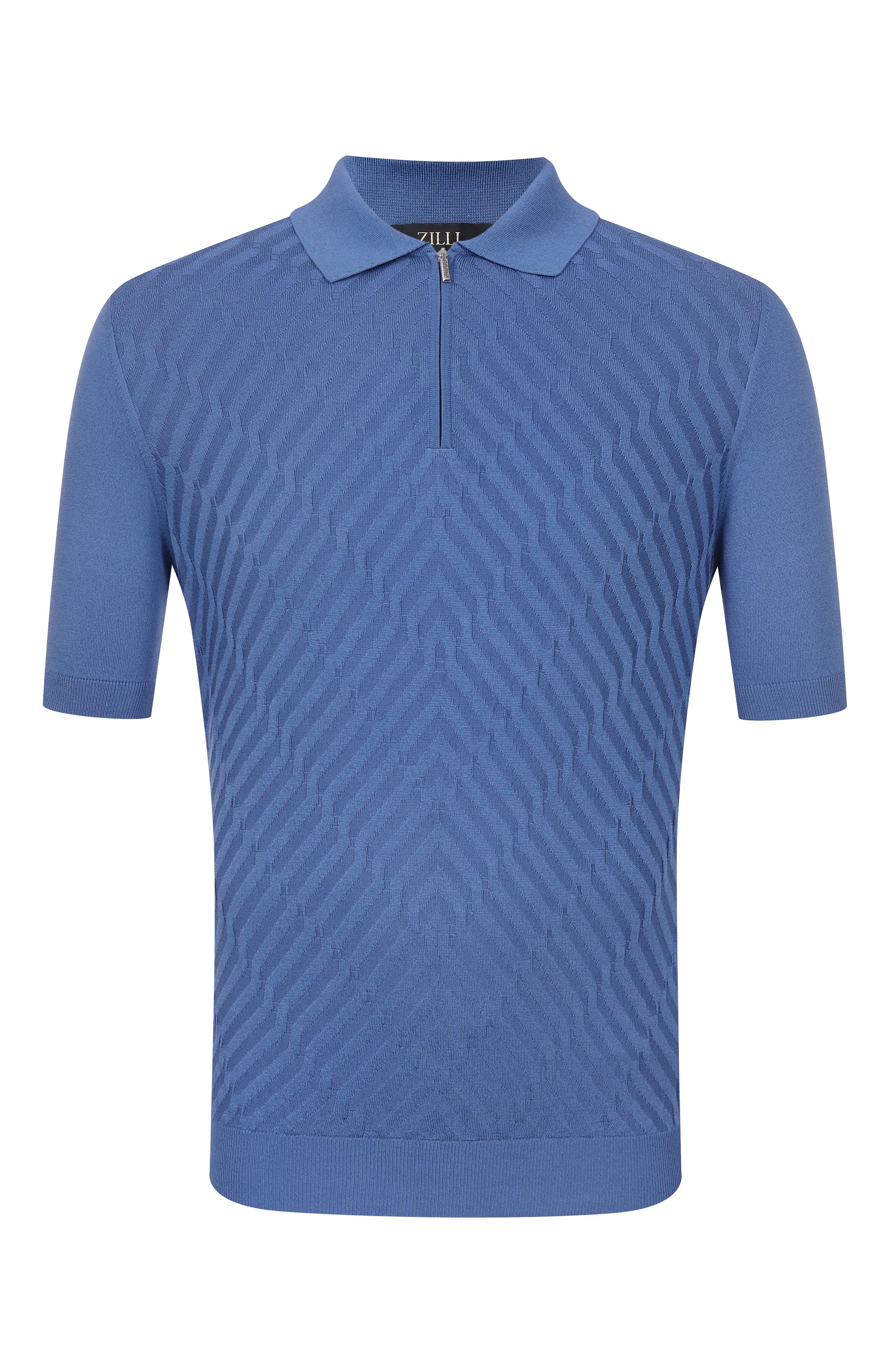 Поло из шелка и хлопка ZILLI, арт. KZP002M0145VVA000, фото 1