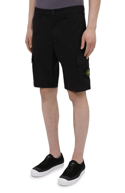 Хлопковые шорты STONE ISLAND, арт. 7415L0803, фото 3