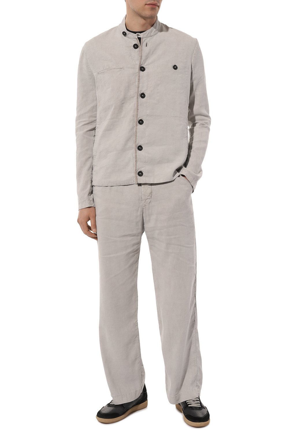 Брюки изо льна и шелка HANNES ROETHER, арт. 110447/BA21LAT0N.600, фото 2