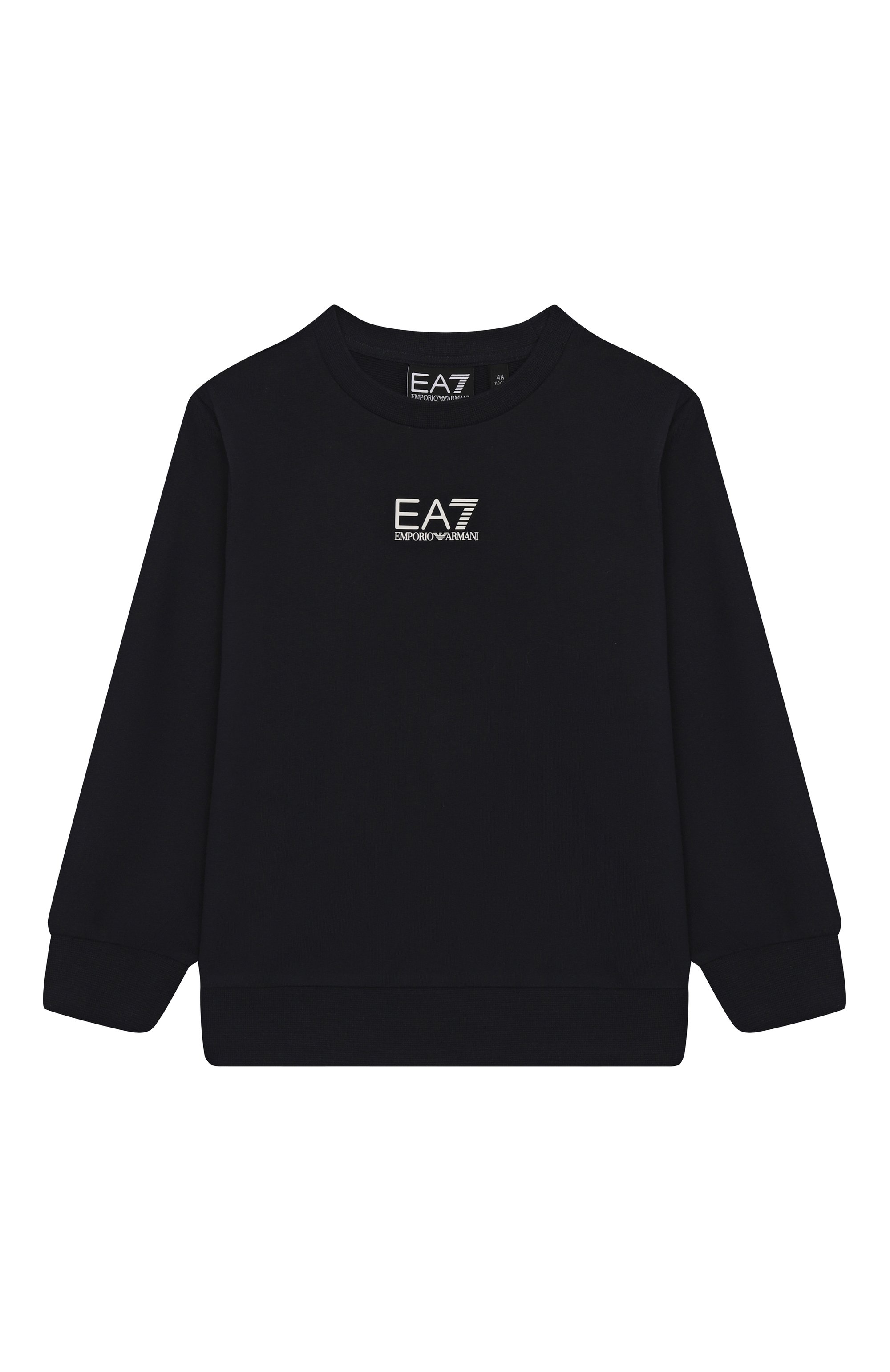 Хлопковый свитшот EA7, арт. 7B000025/AF10380, фото 1