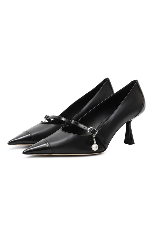Кожаные туфли Aren 65 Jimmy Choo AREN PUMP 65/UHC Чёрный AREN PUMP 65/UHC