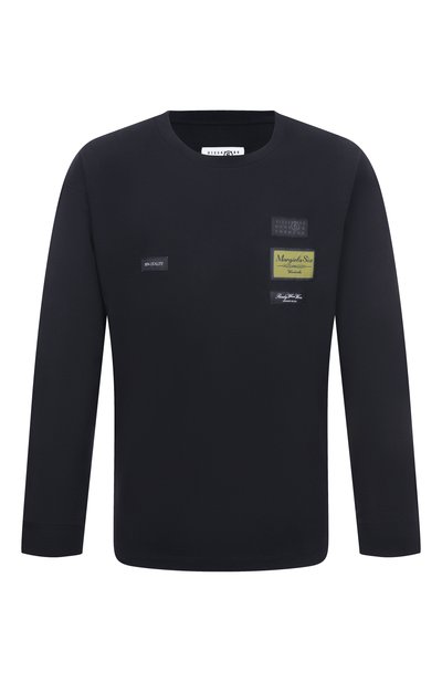 Мужская хлопковый лонгслив MM6, арт. SH0NH0023/M20170