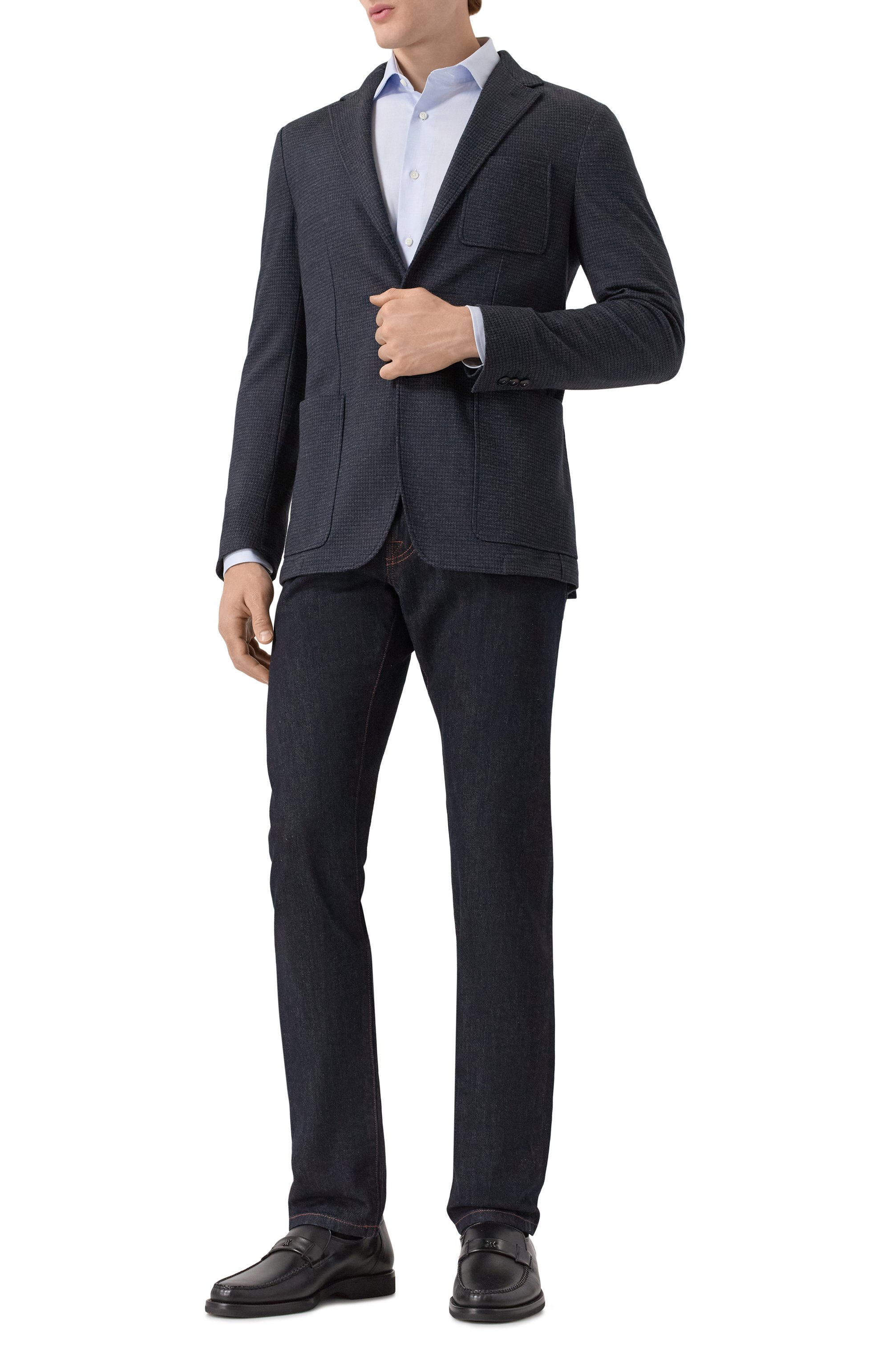 Хлопковая сорочка CANALI, арт. NCL7018/GR03301, фото 2