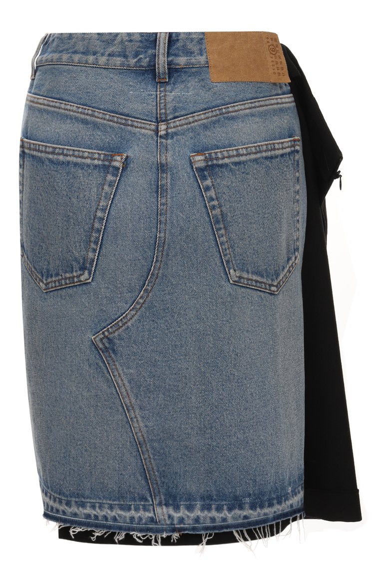 Комбинированная юбка MM6, арт. S52ME0012/STZ117, фото 2