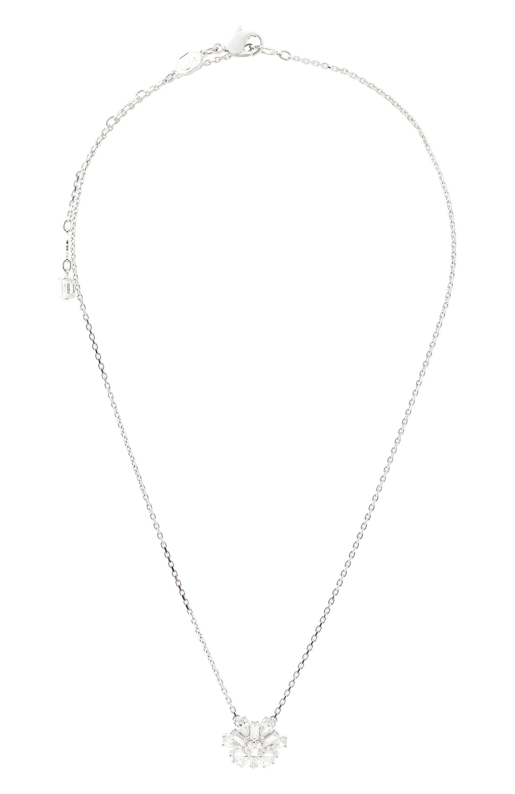 Подвеска idyllia на цепочке SWAROVSKI серебряного цвета по цене 19850 руб., арт. 5691484, фото 1 Подвеска idyllia на цепочке SWAROVSKI, арт. 5691484, фото 1