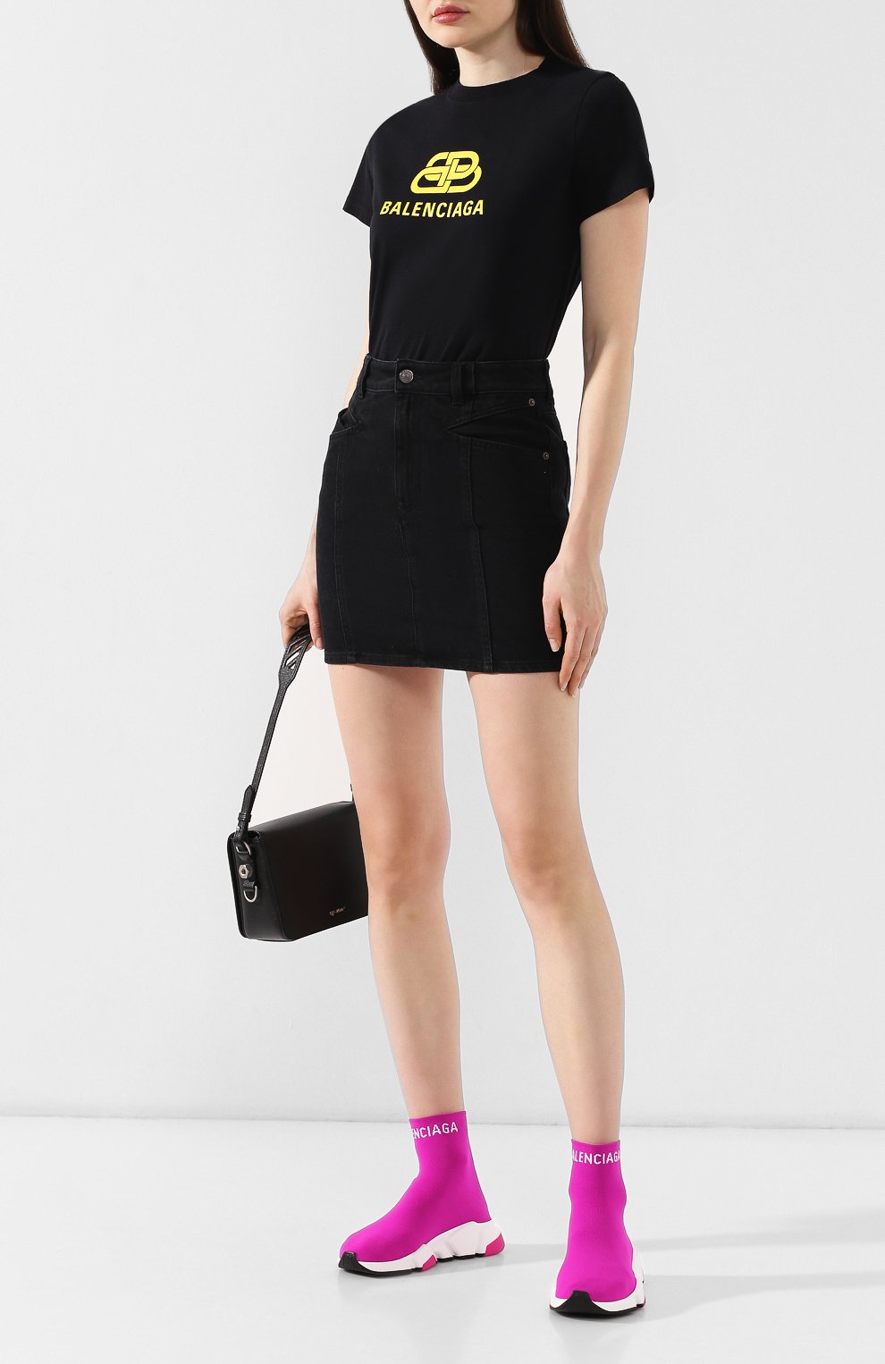 Хлопковая футболка BALENCIAGA, арт. 578133/TEV48, фото 2