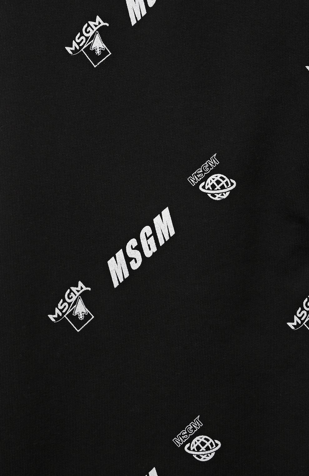 Хлопковые джоггеры MSGM KIDS, арт. MS028875, фото 3