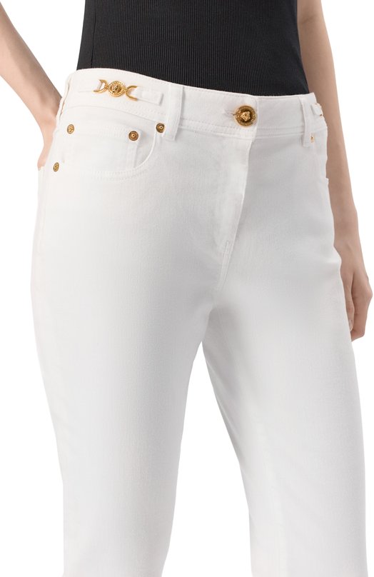 Джинсы Versace 1013135/1A10025 Белый  1013135/1A10025 Фото 5