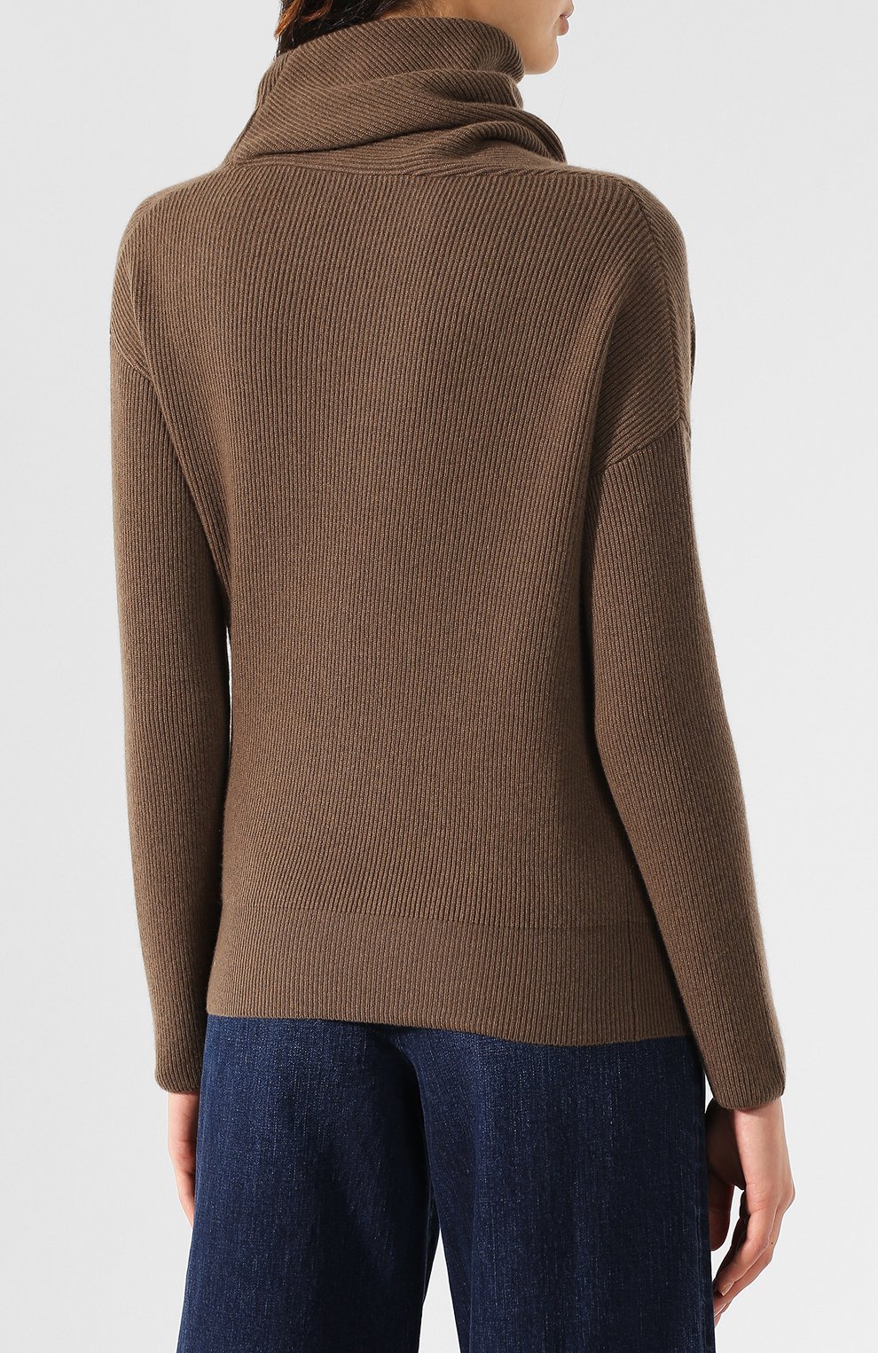 Кашемировый пуловер с высоким воротником LORO PIANA, арт. FAI3311, фото 4