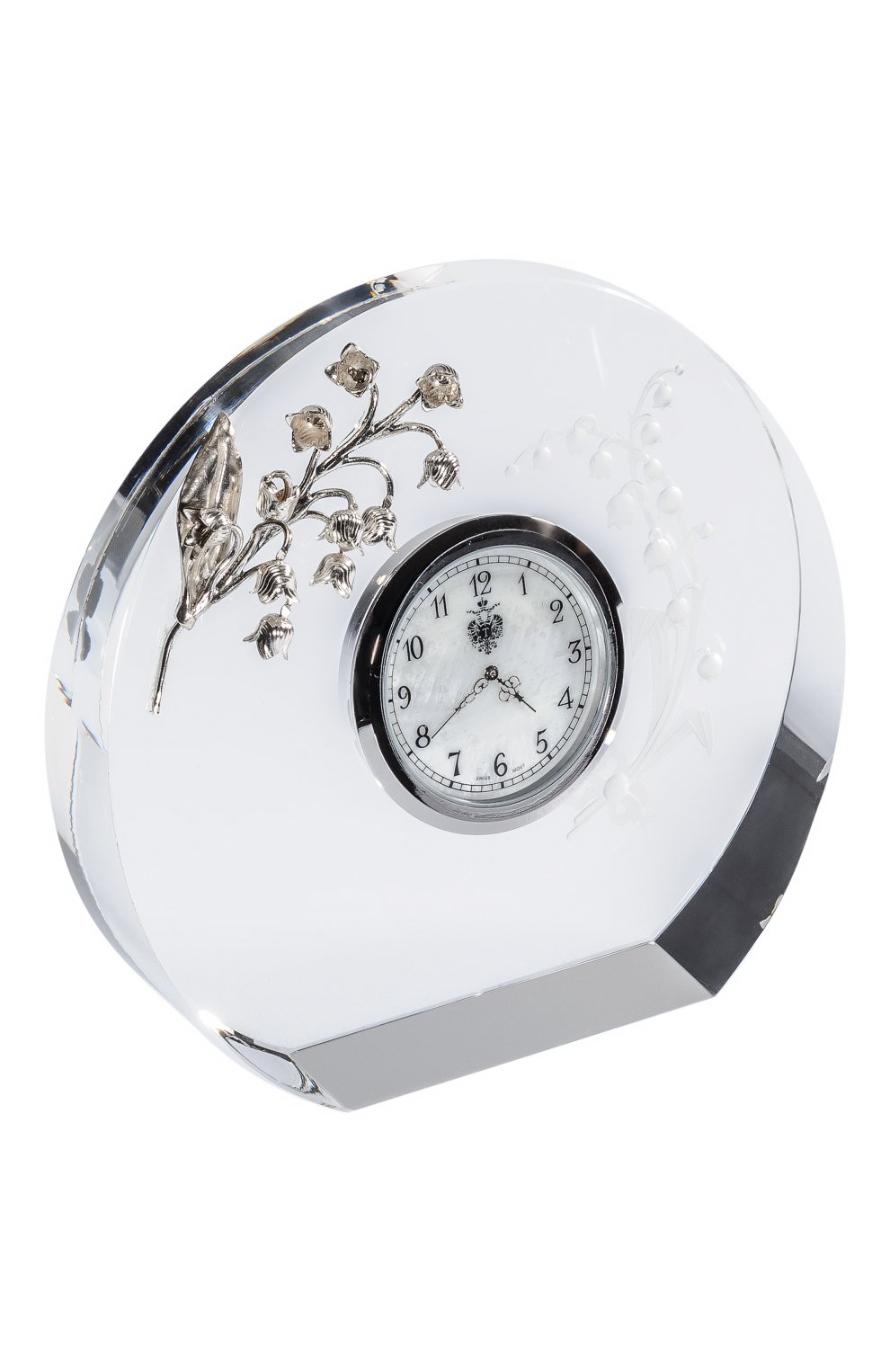 Часы ландыш TSAR прозрачного цвета по цене 119500 руб., арт. 631117, фото 1 Часы ландыш TSAR, арт. 631117, фото 1