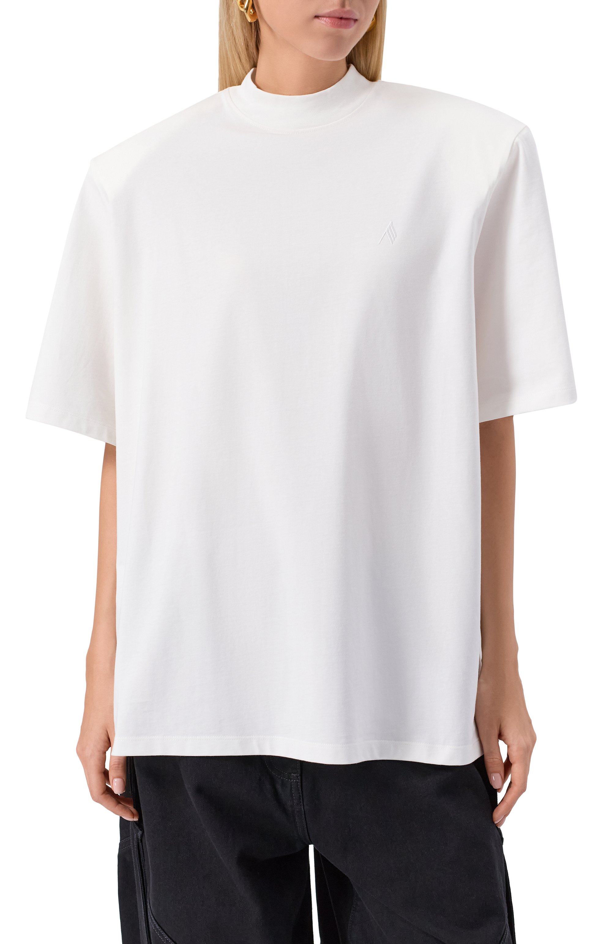 Хлопковая футболка THE ATTICO, арт. 251WCT00173/JJJ025AA, фото 3