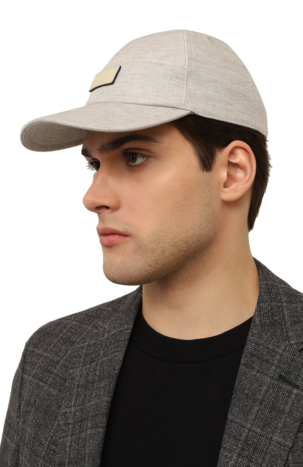 Льняная бейсболка AGNONA, арт. AK07U5XE/U3014E, фото 2