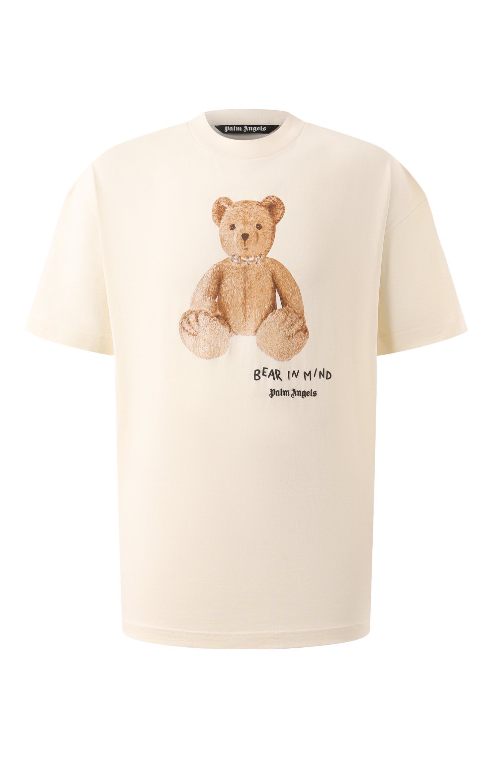Хлопковая футболка PALM ANGELS, арт. PMAA001F24JER010, фото 1