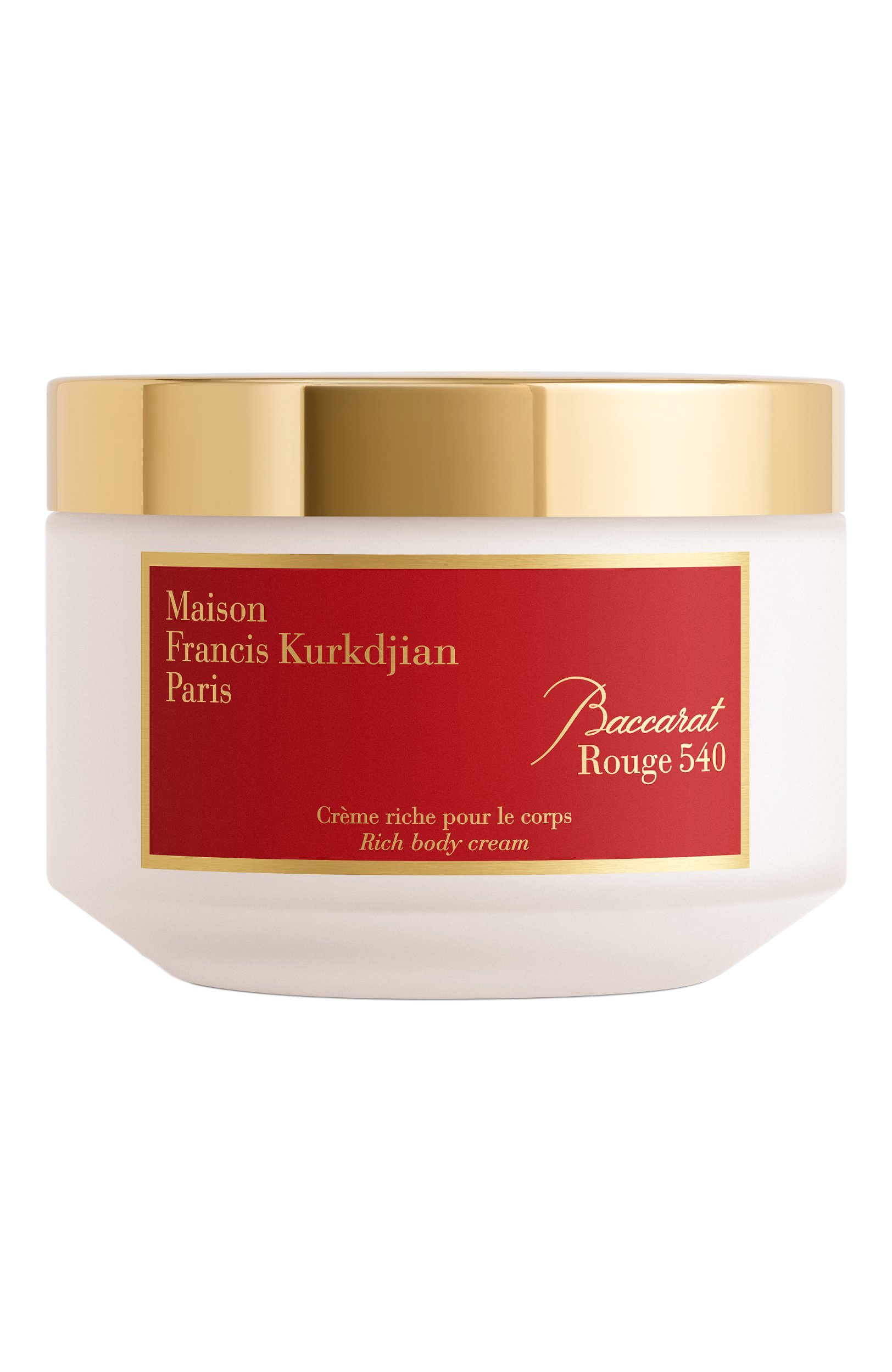 Насыщенный крем для тела baccarat rouge 540 (200ml) MAISON FRANCIS KURKDJIAN бесцветного цвета по цене 16900 руб., арт. RA910126, фото 1 Насыщенный крем для тела baccarat rouge 540 (200ml) MAISON FRANCIS KURKDJIAN, арт. RA910126, фото 1